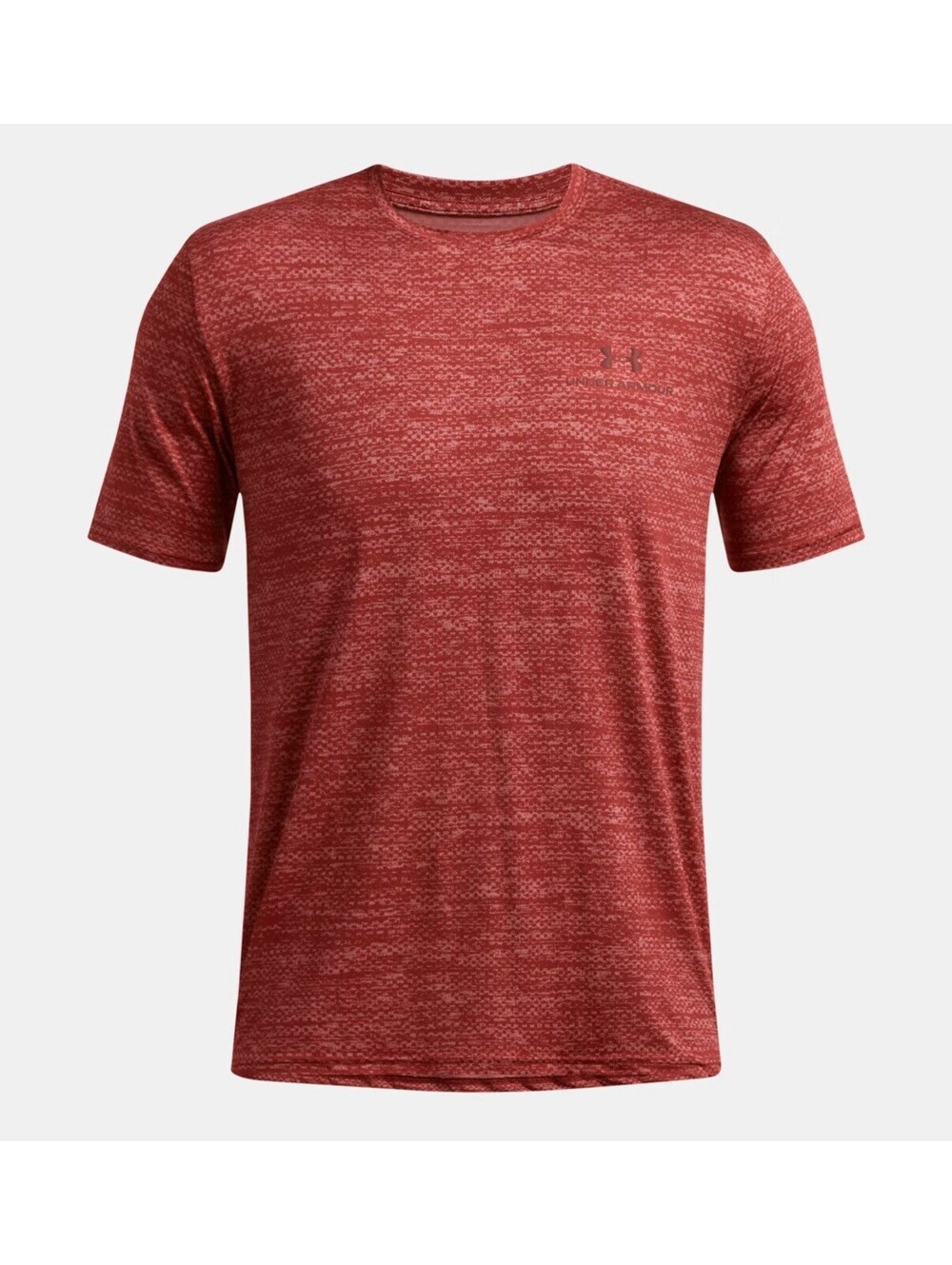 Under Armour Rush Vanish Energy Red Printed T-Shirt Men's Size L 1383974 840